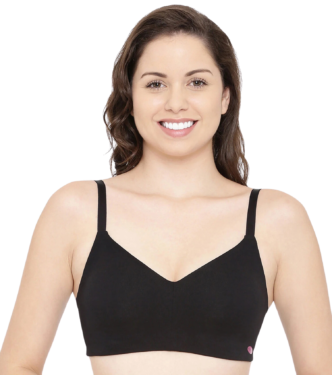 Enamor A017 Smoothening Wirefree Balconette T-Shirt Cotton Bra